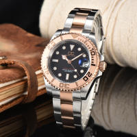 Reloj Mecánico Para Hombre DWAYNE CAMPBELL NH35 Resistente Al Agua Acero Inoxidable Vidrio De Zafiro Luminoso Regalo Ideal Para Negocios - details 6