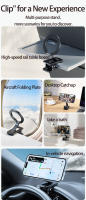 Soporte Magnético Para Coche VIKEFON Compatible Con iPhone Xiaomi Samsung Plegable Para Viaje Bracket Avión Cocina Gimnasio Clip Montaje Universal - details 6