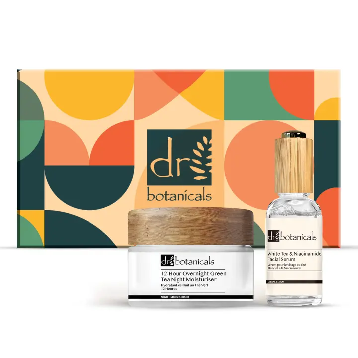 Dr Botanicals Kit de Hidratante y Sérum Facial Antienvejecimiento a Base de Plantas - 1