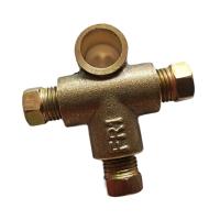 Conector De T Brinco De Latón Para Motocicleta ATV Quad Bicicleta De Tierra Tractor Enlace De Freno En Forma De T Reemplazo De Tornillo - details 1