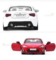 MaKeda1:36 Modelo De Coche Escala TOYOTA GT86 En Aleación De Metal Juguetes Para Coleccionistas Y Niños Adornos De Exhibición - details 5