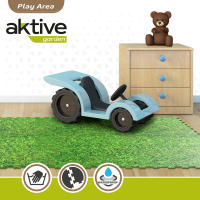 Aktive - Suelo Protector Césped y Piscina de Goma EVA con Estampado Realista de Césped - 8 Piezas - details 2