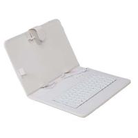Exeom Funda con Teclado en Español para Tablet 9.7" Blanca Acolchada y Reforzada con Cierre Magnético - details 0