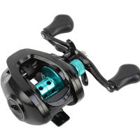 Carrete De Pesca Baitcasting 8KG Max Drag Verde Para Bass En Ambiente Oceánico Herramienta De Pesca Con Ratio De Mezcla 6.3:1 - details 3