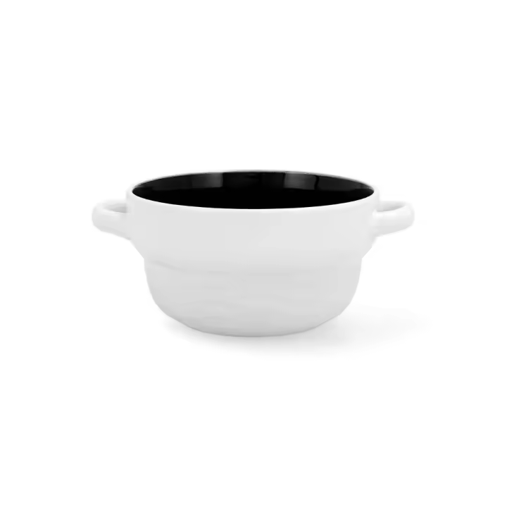 Quid Vita Bol Cerámico 50CL Bicolor Con Relieve Diseñado en España - 1