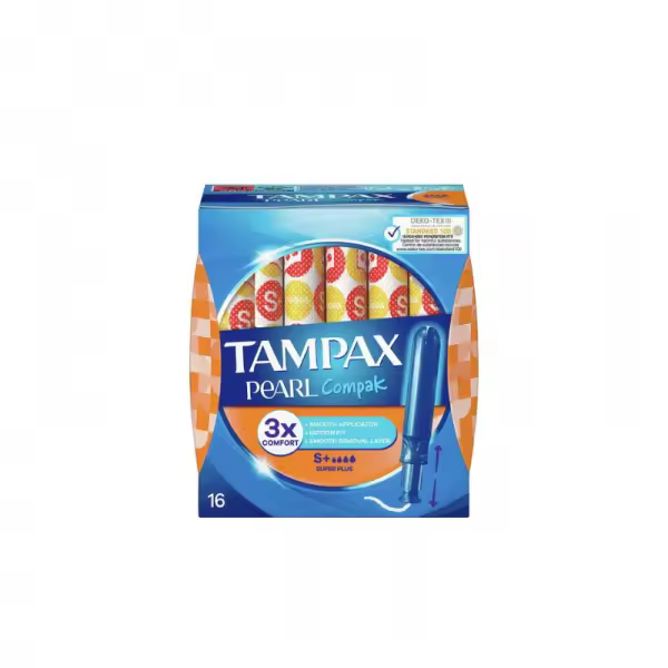 Tampax compak pearl tampon super plus 178802 TAMPAX - 1