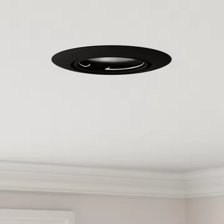 vidaXL Lámparas Set de 12 Negro Plástico, Metal 9 cm - 1