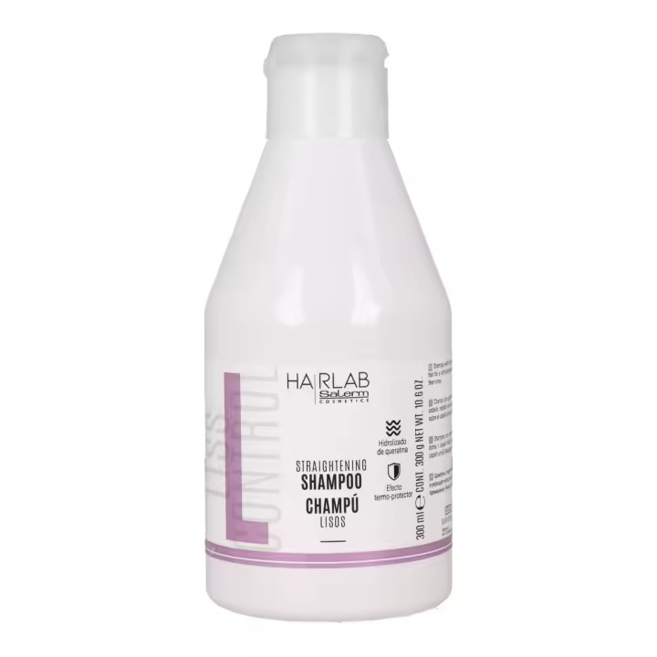 salerm cosmetics hairlab champú cabellos lisos 300ml - 1