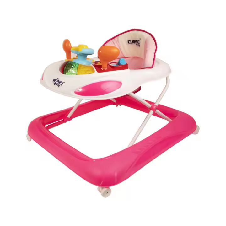 Andador Rosa Actividades Bebe Paseo y descanso CUORE BABY - 1