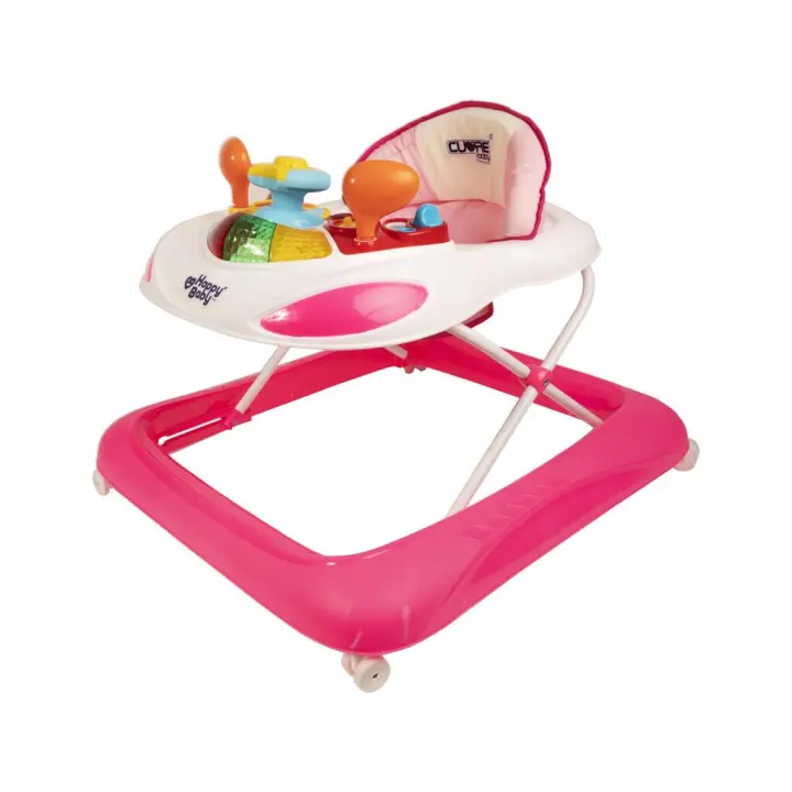 Andador Rosa Actividades Bebe Paseo y descanso CUORE BABY - 1