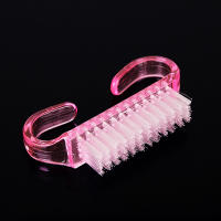 Limpieza De Uñas Con Cepillo De Limpieza Para Arte De Uñas Manicura Y Pedicura Suave Elimina Polvo Ángulo Pequeño 2 PCs/Lote - details 0