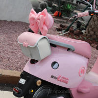 Bolsa Trasera De Motocicleta En Cuero Rosa Retro Impermeable Accesorio Universal Para Mopeds Moto Acessorios - details 10