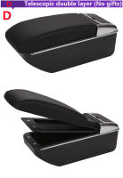 Reposabrazos Universal central para coche, caja de almacenamiento de accesorios para coche, piezas de modificación, modelo Universal - details 2
