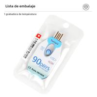 Logger De Temperatura USB Registrador De Datos De Humedad Y Temperatura Single Use Con Reporte PDF 30/60/90 Días Puerto USB 10000 Puntos - details 27