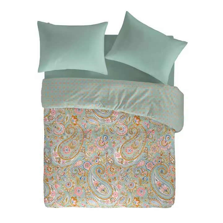 NAF NAF - Funda nórdica reversible de algodón 144 hilos ARGUN A-B. Varias medidas disponibles. - 1