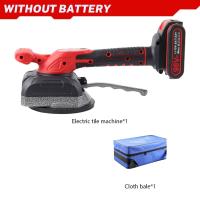 Máquina de azulejos de 200KG, vibrador de suelo de 5 engranajes con ventosa, herramientas eléctricas de nivelación para batería Makita de 18V/21V,ELECTRICAL,Funda - details 8