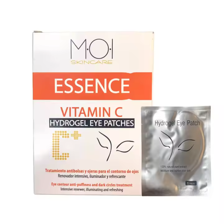 Tratamiento antibolsas y ojeras Hydrogel Eye Patches ESSENCE vitamina C 10 sobres con 2 parches - 1