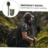 Shovel Multifuncional Plegable 4-en-1 Para Supervivencia Al Aire Libre Y Camping Durable Acero Inoxidable Con Sierra Y Abrebotellas - details 7
