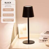 Lámpara De Mesa LED Recargable Sin Cable Para Hotel Con Toque Y 3 Colores Luz Ambiental Creativa Para Camastro Decoración Exterior Bar - details 4