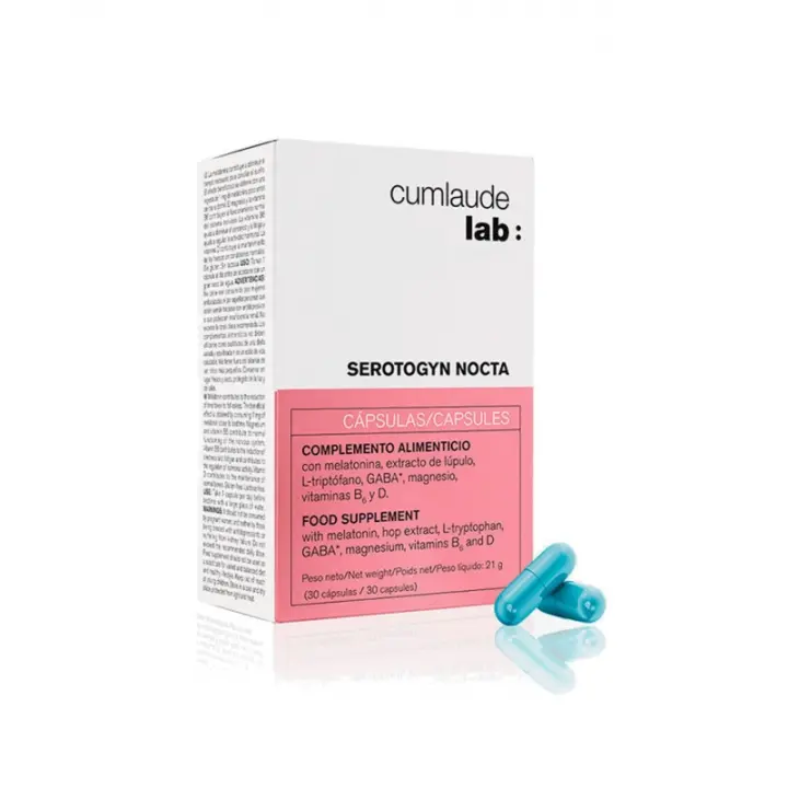 CUMLAUDE LAB SEROTOGYN NOCTA 30 CÁPSULAS - 1