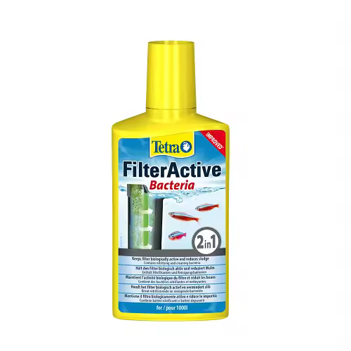 TETRA FILTER ACTIVE cultivo de bacterias para limpieza de acuarios - 250ml - 1