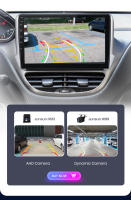 Junsun AI Voice Car Radio Stereo For Peugeot 2008 208 2012 2013 2014 2015 2016 2017 2018 Car Auto Radio Built-In Wireless Carplay For Apple & Android Auto Automotive Multimedia Touch Screen 360 camera Car Intelligent Systems With GPS Navigation - details 16
