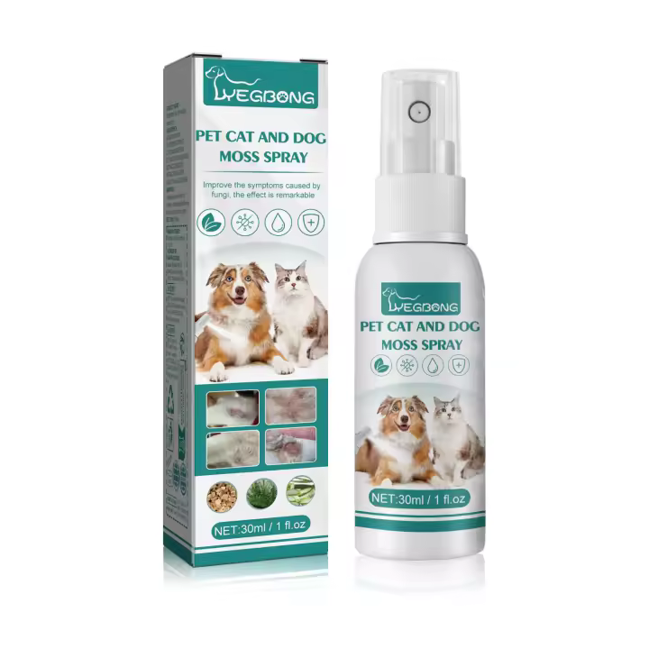 Spray Antihongos para Mascotas - Tratamiento para Tiña y Ácaros en Perros y Gatos， alivia irritaciones y elimina ácaros eficazmente - 1