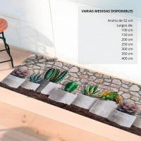 ALFOMBRAS IBERIA  Alfombra Vinílica Pasillo  Alfombra PVC para Pasillo, Cocina o Salón Antideslizante  Varias Medidas Disponibles  Varios Estampados/Colores - details 1