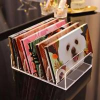 Organizador De Maquillaje Multifuncional De Plástico Transparente Con 7 Slots Para El Hogar La Oficina El Baño Y La Mesa De Vestir Caja De Ordenamiento - details 2