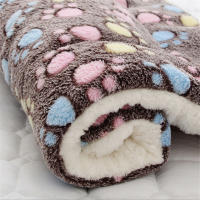 Manta Para Perros Y Gatos Invierno Cama De Mascota Gruesa Estilo Otoño E Invierno Alfombra Para Cages De Mascotas Material De Peluche De Coral Lavable Mecánicamente - details 0