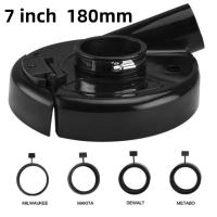 Cubierta De Polvo Para Máquina De Trabajar Ángulo 180mm 7” Kit De Corte Con Cubierta De Recolección De Polvo Completa Con Resguardo Para Aspiradora - details 0