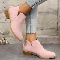 SP Zapatos de mujer de talla Grande otoño 2012 Botas de ante para Mujer Botas Chelsea Martin para Mujer Botas Cortas y Botas desnudas de estilo Británico, - details 11