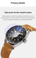 Reloj De Pulsera Automático De Cuero Vintage ADDIESDIVE Para Hombre Resistente Al Agua Acero Inoxidable Estilo Casual Europeo Y Americano - details 7