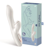 SATISFYER VIBRADOR ESTIMULADOR DEL CLÍTORIS RECARGABLE MODELO PRO G-SPOT RABBIT JUGUETES SEXUALES - details 0