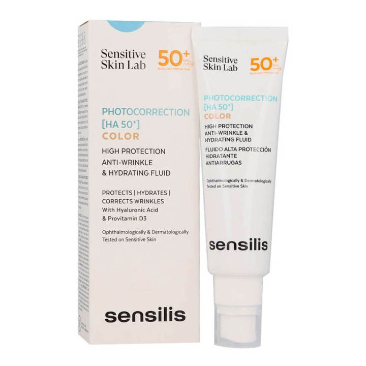 Sensilis Solar Hidratante Fluido Con Color Spf50+ 40 ml — oferta en Miravia