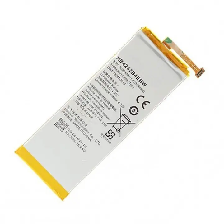 Batería compatible con HUAWEI HONOR 6 ⋆ HONOR 4X ⋆ SHOT X ⋆ 7i ⋆ Referencia HB4242B4EBW ⋆ Capacidad 3000 mAh ⋆ Alto rendimiento ⋆ Envío desde España - 1