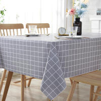 Mantel De PVC Grueso Y Rectangular Con Diseño De Cuadrícula Impermeable Y Resistente Al Aceite Para Cocina Y Comedor En Casa - details 9
