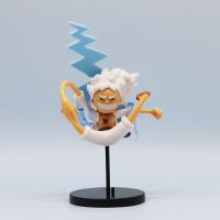 Set De 6 Figuras De Acción One Piece Anime Q Version GEAR5 Sun God Nika Luffy PVC Decoración De Habitación Colección De Muñecos Juguetes Para Adultos - details 4