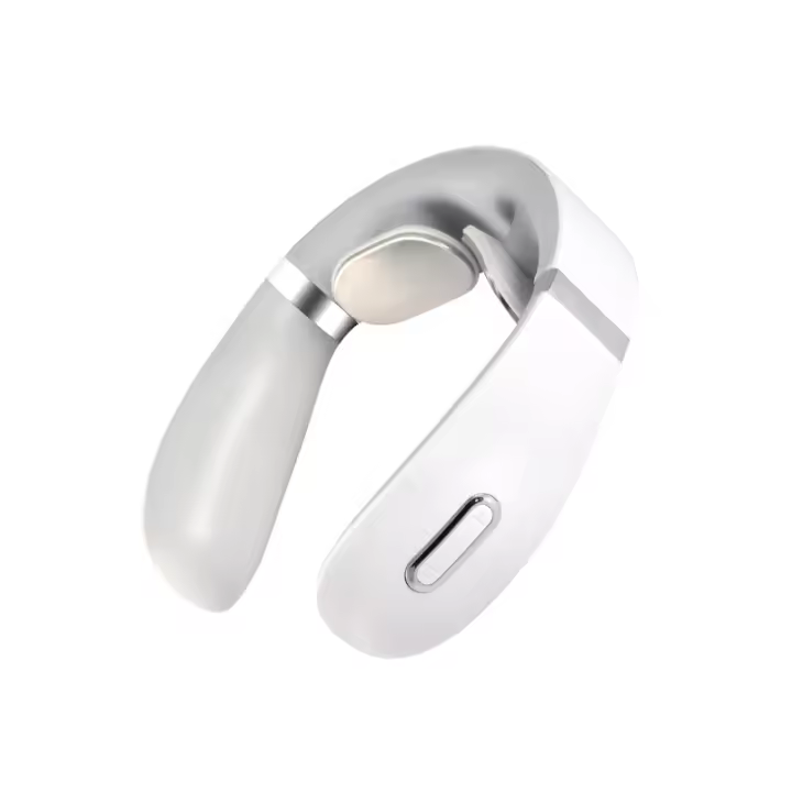 Masajeador de cuello para aliviar el dolor con calor, portátil, pulso eléctrico, tejido profundo, punto de activación, masajeador cervical para mujeres y hombres, regalos aptos para FSA o HSA - 1
