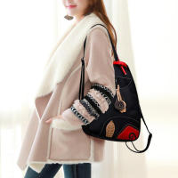 Mochila de nailon impermeable para mujer, bolso de hombro, bolso de equipaje de viaje de ocio, bolso cruzado al aire libre, bolso escolar para estudiantes - details 4