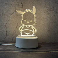 Lámpara De Mesa Creativa Sanrio Hello Kitty My Melody Kuromi Luz Nocturna Estilo Hawaii Para Dormitorio Y Sala De Estar Regalo De Cumpleaños Para Niñas - details 1