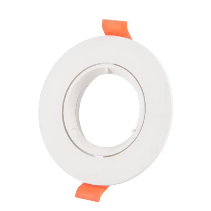 Aro Circular Orientable Jandei para Empotrar Bombillas GU10 - Blanco o Negro - 1