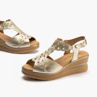 PITILLOS 10350 ORO Sandalias altas mujer 34970 25V SANDALIA FANTASIA LAMINADO ORO - details 1