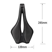 Sillín De Bicicleta ULTRALIGERO De Carbono Para Carretera/MTB Tamaño 245x139mm Asiento De Montaña Para Hombres Y Mujeres - details 3
