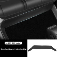 Alfombra Protectora De Asiento Trasero Para Tesla Model Y Model 3 Highland Cuero Completo Alrededor De Asiento Anti- Suciedad Tapete De Patada Accesorios De Coche - details 7