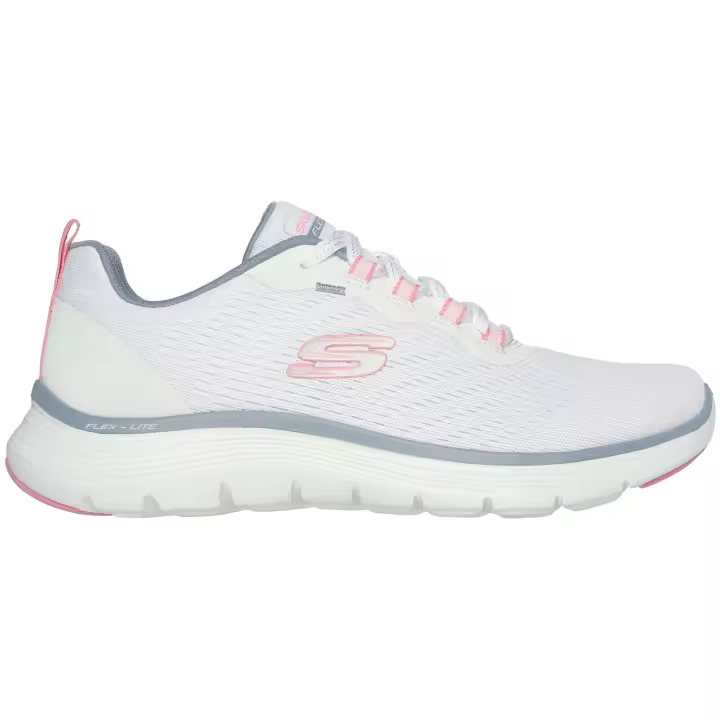 Calzado Skechers modelo Flex Appeal 5.0 en color Blanco - 1