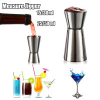 Jigger De Cocacola Doble Cabeza Medidor De Vino Y Líquidos Acero Inoxidable 15/30ml 25/50ml Herramientas De Barra Para Bebidas - details 1