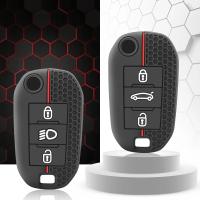 Funda Para Llave De Coche Peugeot 208 308 408 508 2008 3008 4008 5008 Citroen C3 C4 CACTUS C6 C8 Accesorios Silicona - details 0