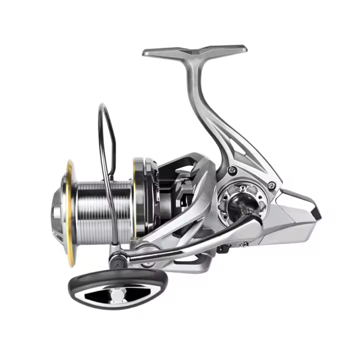 Carrete De Pesca Grande DEUKIO Spinning Máx Drag 20KG Carrete De Pesca Para Agua Dulce Y Salada Carpa Potente Metal Ambidextrous - 1