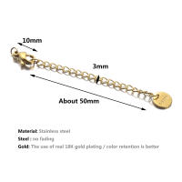 10Pcs Clip De Cierre De Langosta De Acero Inoxidable Para Cadena De Extensión Extensión Colgante Para Joyería DIY Pulsera Collar - details 3